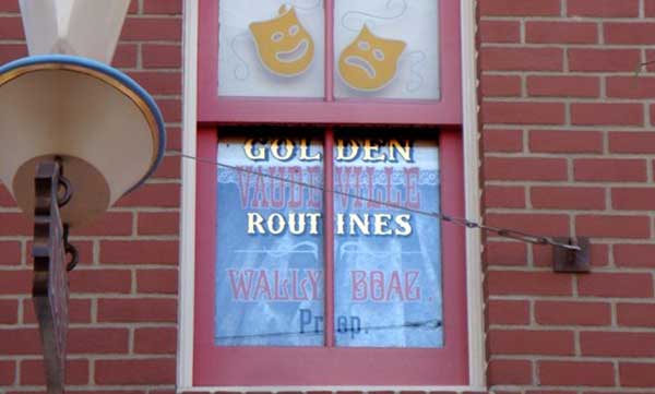 story behind disney windows