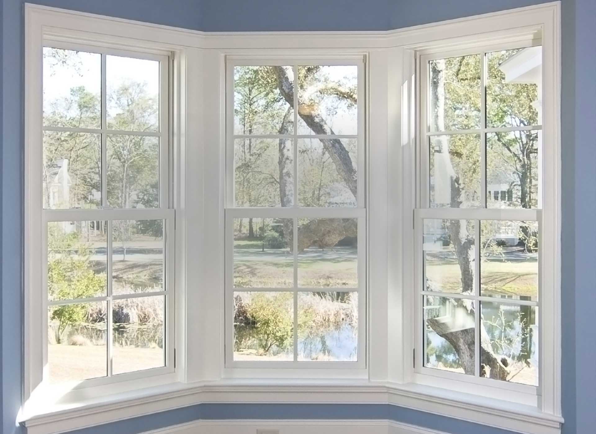 Bay impact window. Impact window style palm beach concept image.